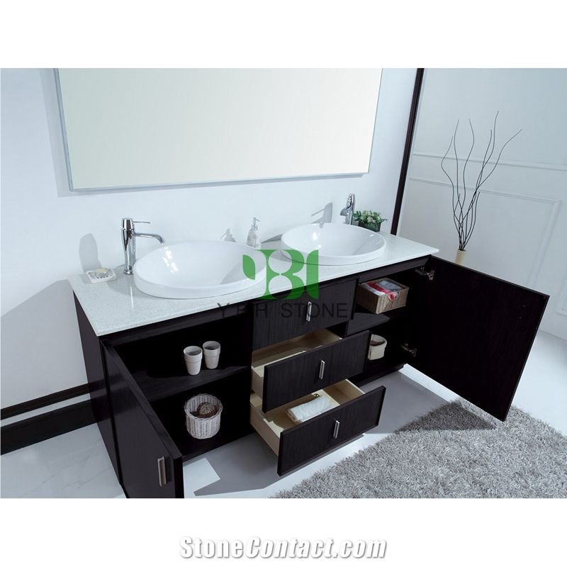 Carrara White Marble Vanity Top, Bathroom Tops