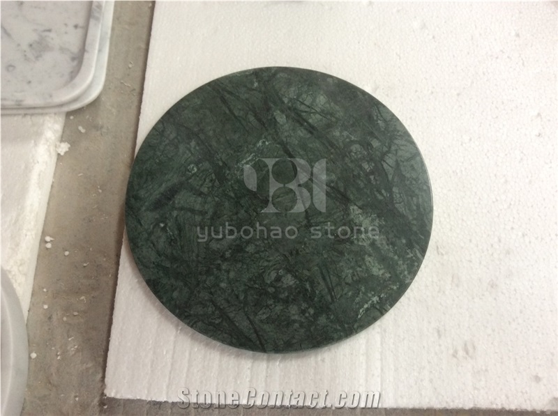 Dark Green Marble/Kitchen Accessory/Tea Trays