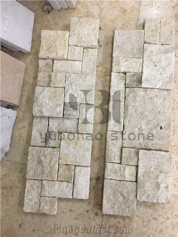 Light Beige Limestone/Paving Stone/Walling Tiles
