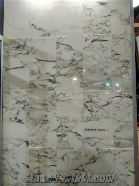 Akmonia White Marble Blocks