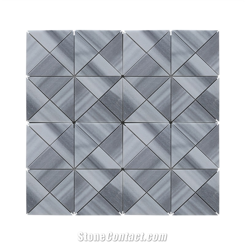 Polish Material Marmara Cross Marble Mosaic Tile