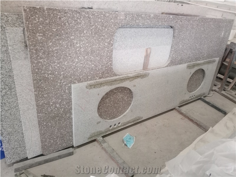 Custom-Made Granite Stone Counter Tops Vanity Tops