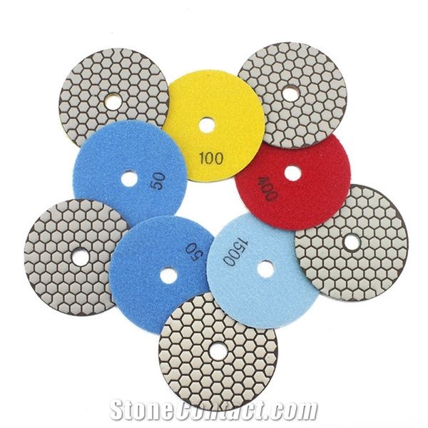 Diamond Dry Polishing Pads for Stone