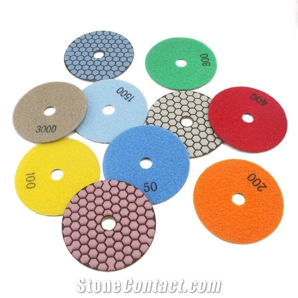 Diamond Dry Polishing Pads for Stone