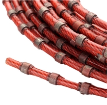 Diamond Wire Saw For Stone Cutting Profiling