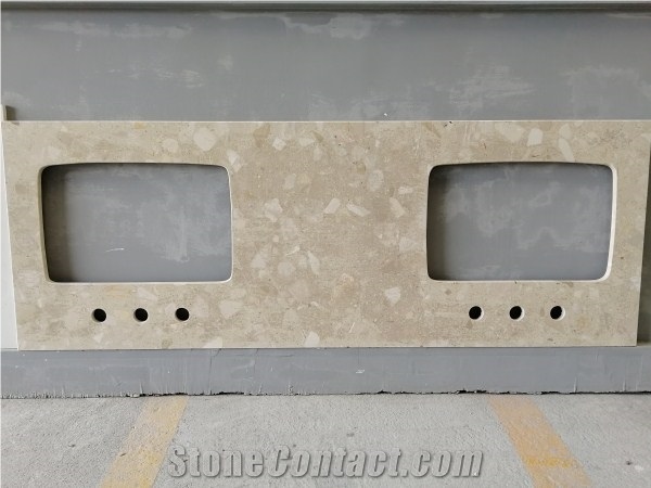 Bath Top Countertop Vanity Top Artificial Marble