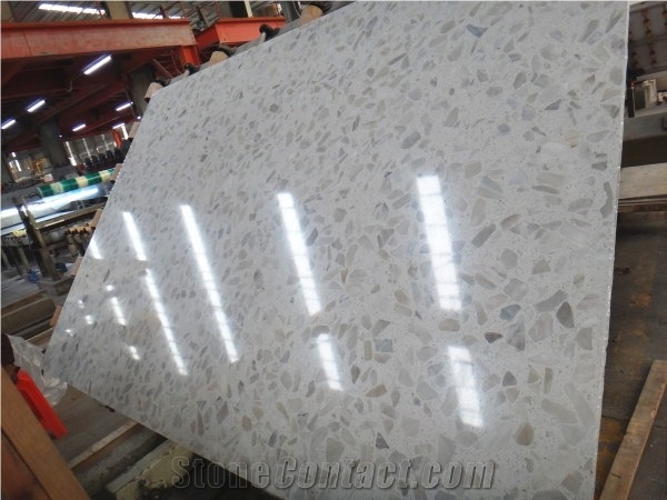 White Artificial Marble Tiles