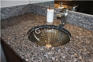 Blue Pearl Granite Custom Vanity Top