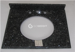 Blue Pearl Granite Custom Vanity Top