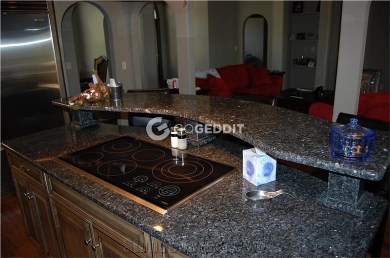 Blue Pearl Granite Kitchen Countertop