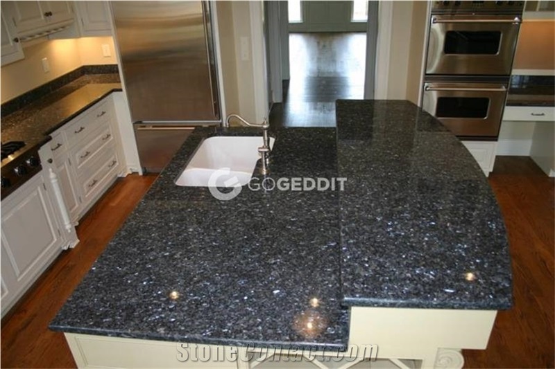 Blue Pearl Granite Kitchen Countertop