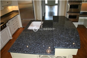 Blue Pearl Granite Kitchen Countertop