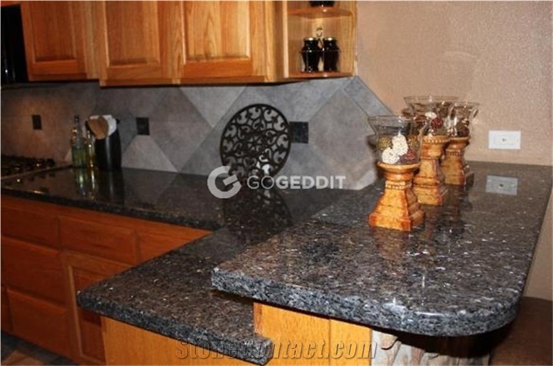 Blue Pearl Granite Kitchen Countertop
