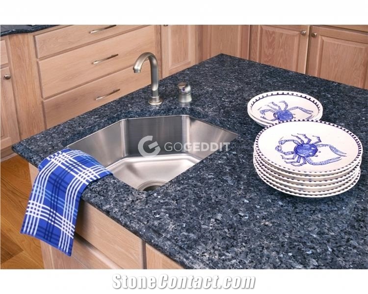 Blue Pearl Granite Kitchen Countertop