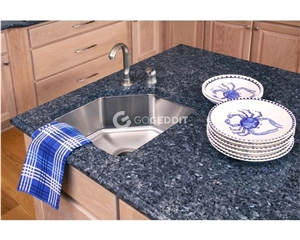 Blue Pearl Granite Kitchen Countertop