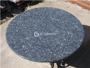 Blue Pearl Granite Restaurant Round Table Top