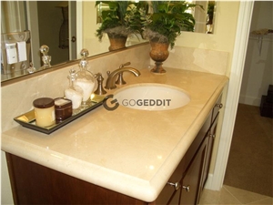 Crema Marfil Marble Bath Top Crema Marfil Marble Bath Top