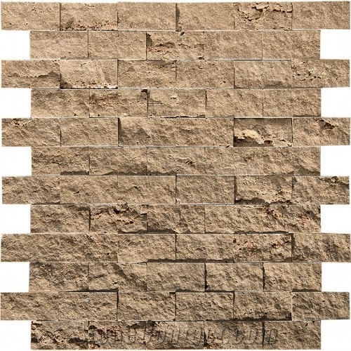 Blasting Travertine Split Mosaic