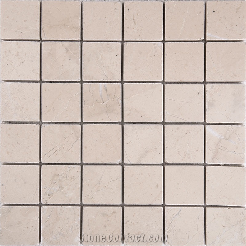 Latte-Beige Marble Tile