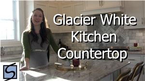 Glacier White Granite Kitchen Countertop Glacier White Granite Kitchen Countertop