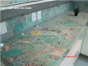 Amazon Green Quartzite Countertops