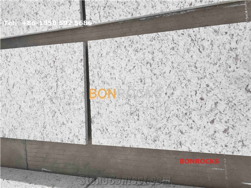 Andromeda Sri Lanka White Granite Flamed Tiles