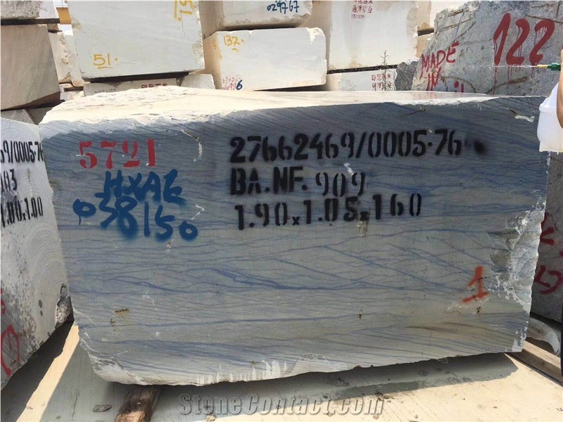 Azul Macaubas Sky Blue Quartzite Blocks