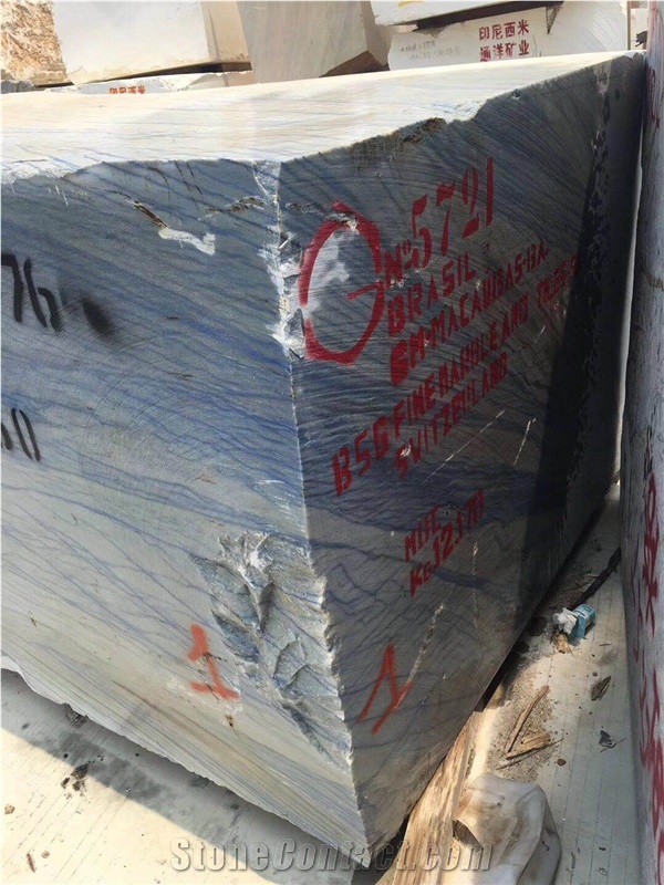 Azul Macaubas Sky Blue Quartzite Blocks