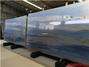 Azul Macaubas Sky Blue Quartzite Blocks