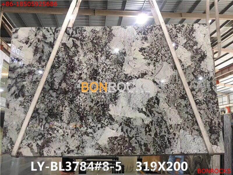 Delicatus White Granite Slab for Countertop