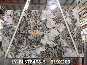 Delicatus White Granite Slab for Countertop