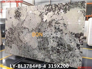 Delicatus White Granite Slab for Countertop