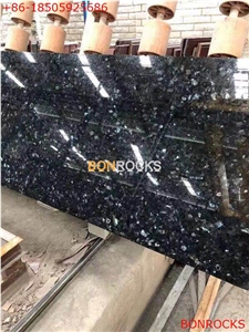 Emerald Pearl Green Granite Small Slab and Strip