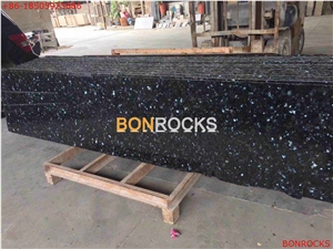Emerald Pearl Green Granite Small Slab and Strip