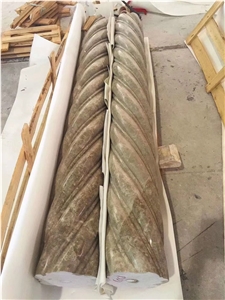 Emperador Light Marble Column