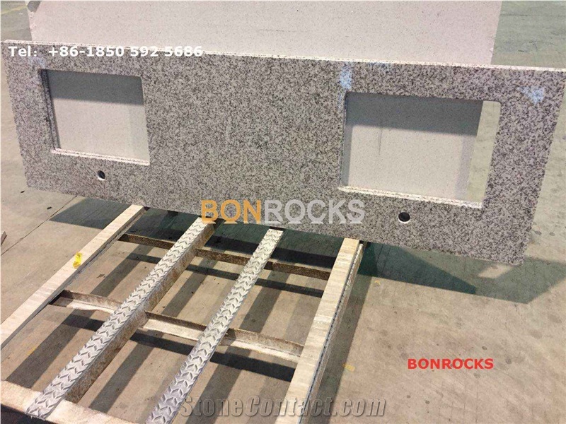 G655 Tong an Rice Flower White Granie Countertops