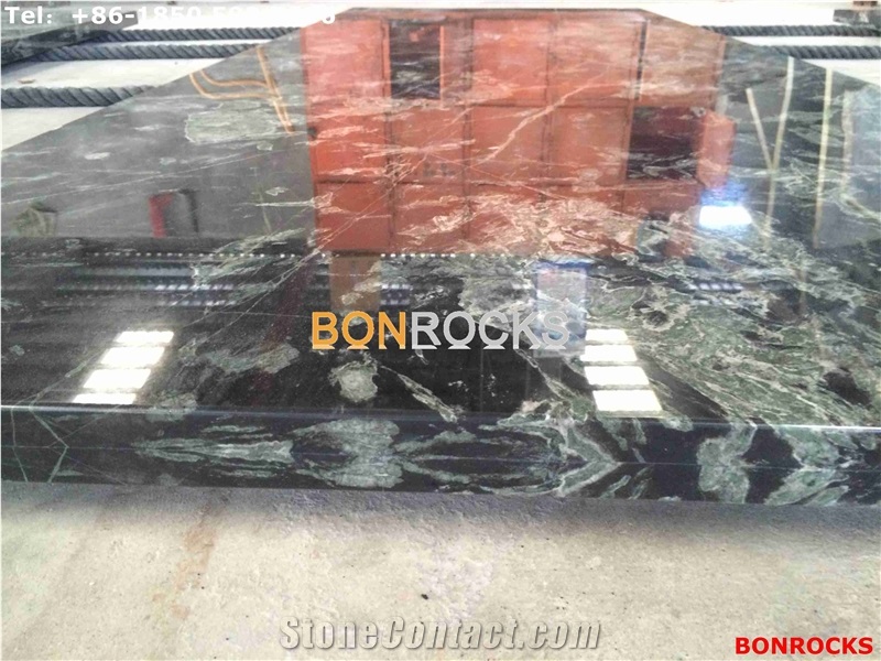 Golden Galaxy Black Granite Countertops