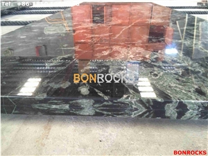 Golden Galaxy Black Granite Countertops