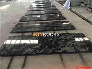 Golden Galaxy Black Granite Countertops