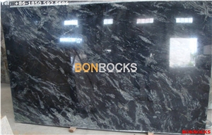 Golden Galaxy Black Granite Slabs
