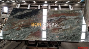 Green Jade Dark Granite 3cm Slabs