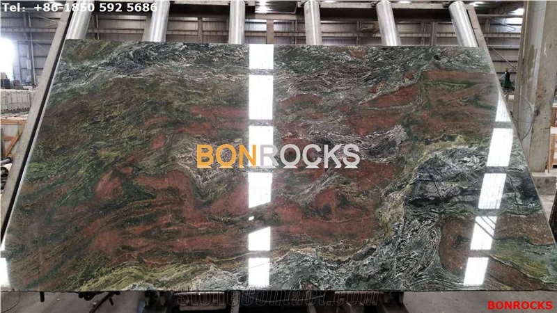 Green Jade Granite 3cm Polished Slab