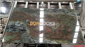Green Jade Granite 3cm Polished Slab