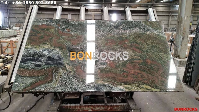 Green Jade Granite 3cm Polished Slab