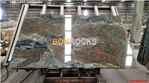 Green Jade Granite 3cm Polished Slab