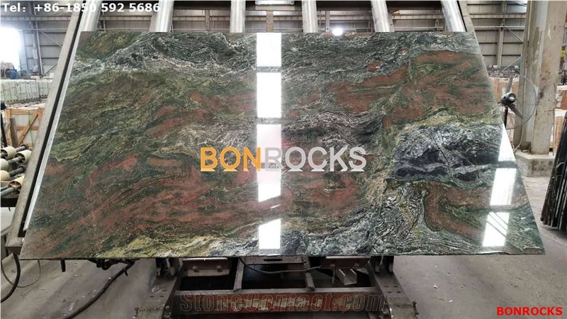 Green Jade Granite 3cm Polished Slab
