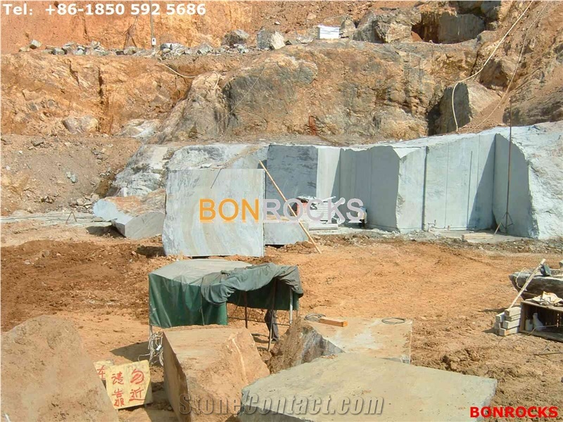 Green Jade Granite Blocks