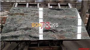 Green Jade Light Granite 3cm Slabs