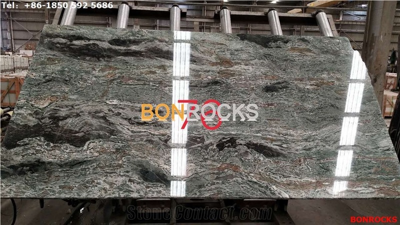 Green Jade Light Granite 3cm Slabs