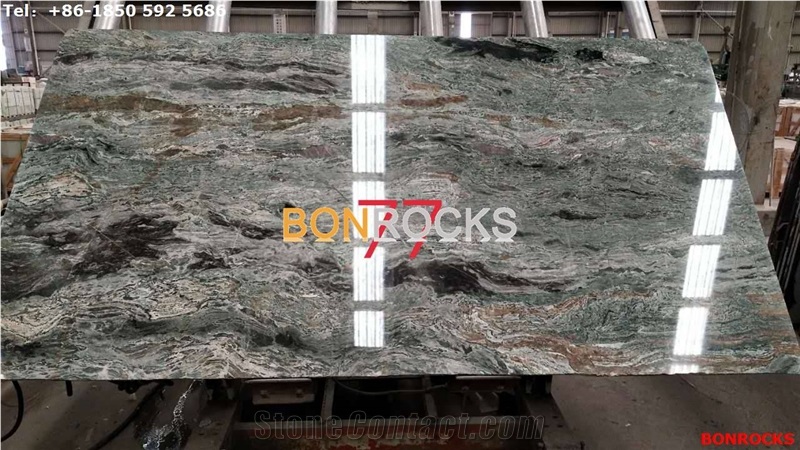 Green Jade Light Granite 3cm Slabs